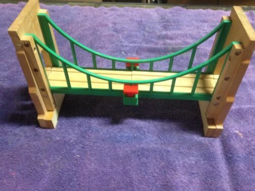 Thomas the Train Wooden Sodor Suspension Collapsing Bridge BRIO