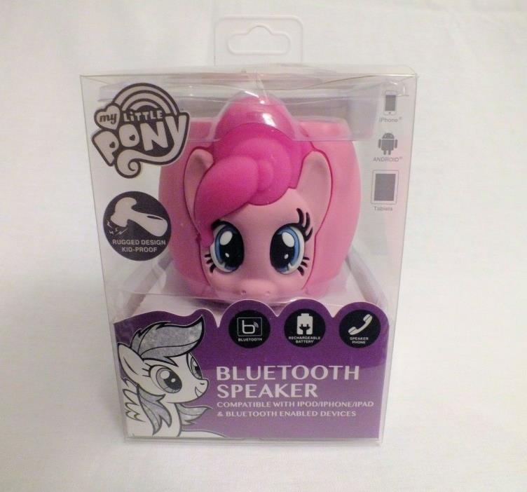 MY LITTLE PONY Pinkie Pie Bluetooth Speaker iPhone Android Tablet Portable NEW