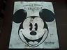 New Large Reusable Disney Vintage Mickey Mouse Bag w/ Handles