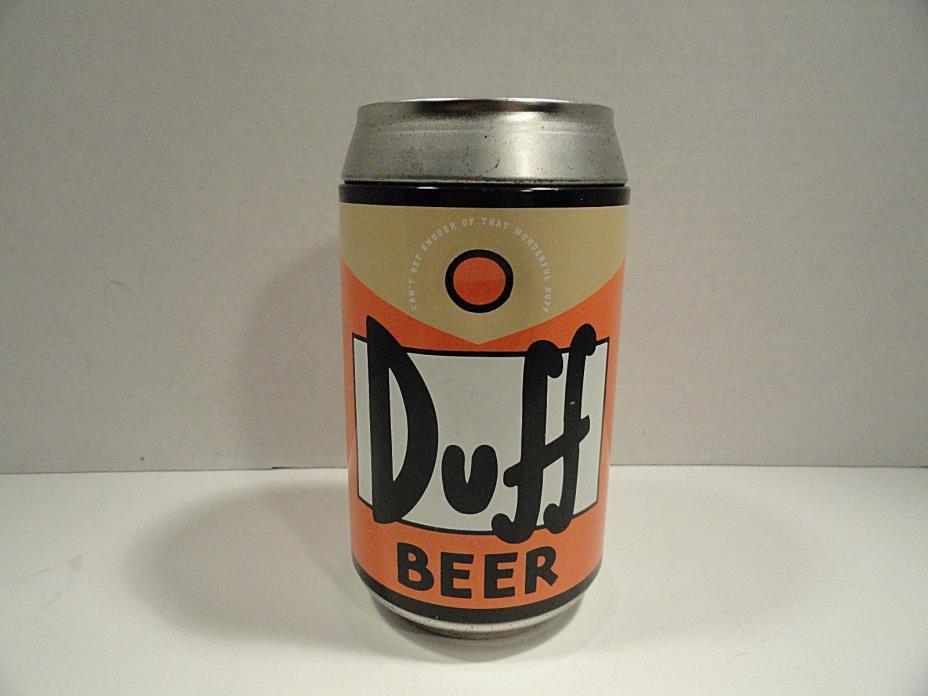 The Simpsons Duff Beer Can with Playing Cards