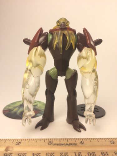 2006 Bandai CN Ben 10 Original Series 4” Figure Vilgax V2 Battle w Disc & Card