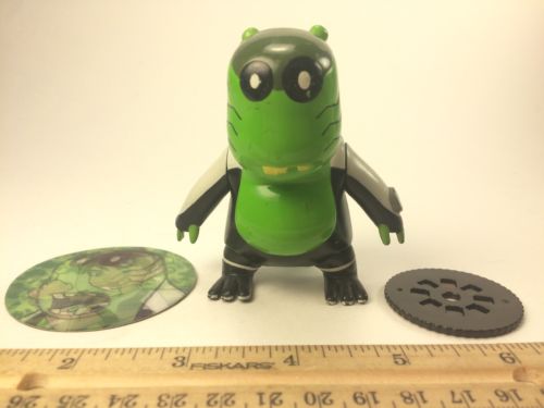 2006 Bandai CN Ben 10 Original Series 4” Figure First Upchuck V1 w Disc & Card