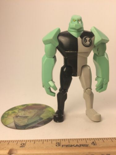 2006 Bandai CN Ben 10 Original Series 4” Figure First Diamondhead V1 w Card