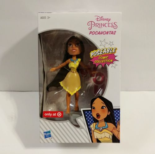 Disney Princess Pocahontas Poseable Comic Collection Figure Doll Hasbro NIB
