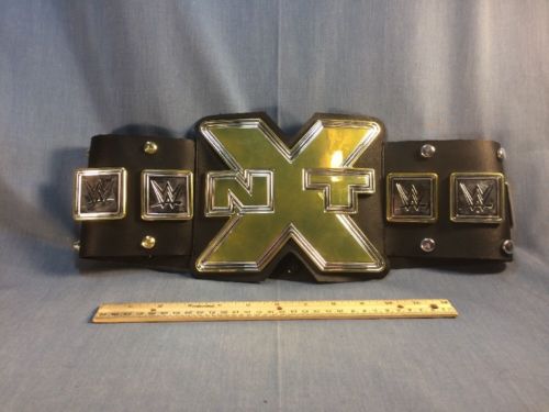 2016 Mattel WWE NXT Champion Wrestling  Belt Toy Costume Trophy Prop Replica