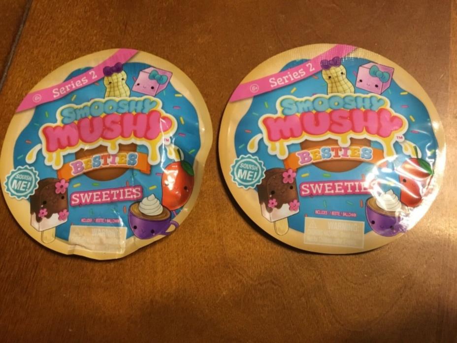 Smooshy mushies besties: Series 2 sweeties bundle (BRAND NEW SEALED)