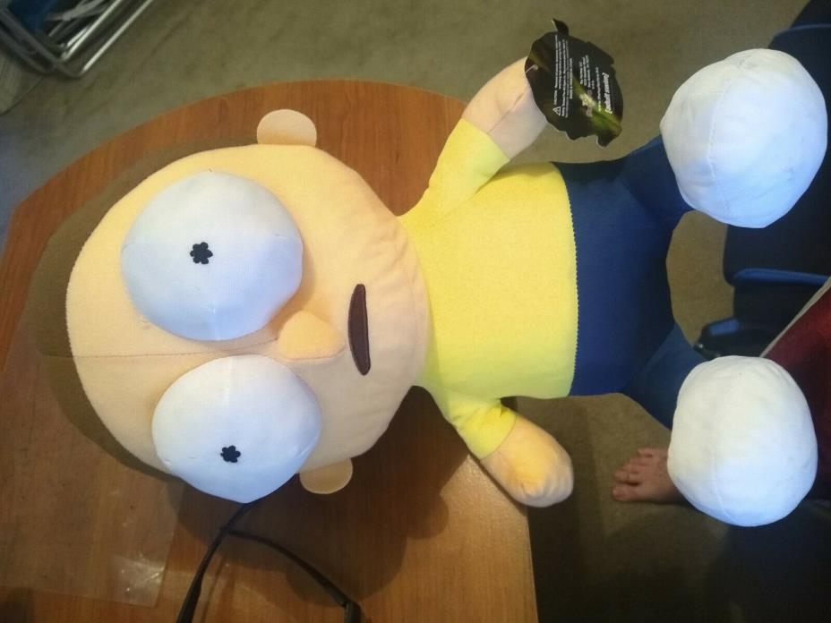 Rick and Morty 10” Plush (Morty) Official License Toy Factory NWT