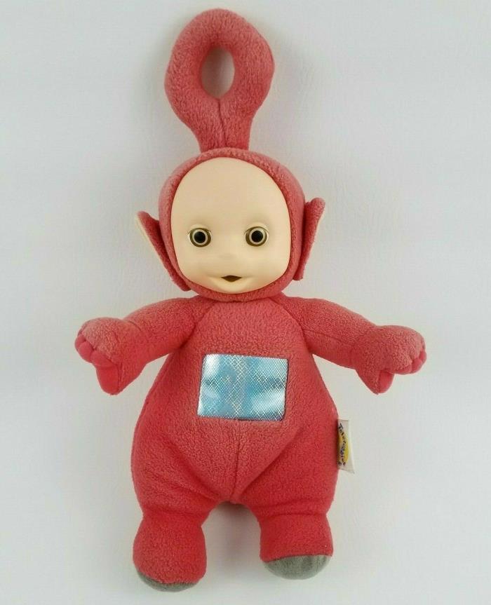 2002 Vintage Teletubbies Talking Po Red Doll Plush IPTV Toy Discontinued Rare