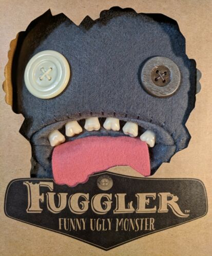 Fuggler Grey Oogah Boogah Funny Ugly Monster Spin Master Fugglers gray Plush toy