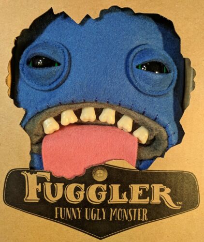 Fuggler Blue Oogah Boogah Funny Ugly Monster Spin Master Fugglers Plush toy