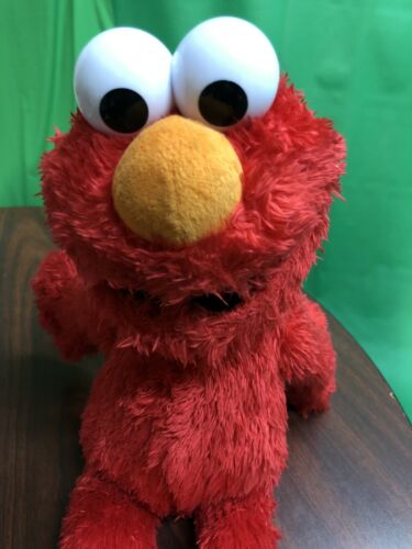 Tickle Me Elmo Sesame Street Hasbro Plush Doll Stuffed Animal Toy 2016 Works