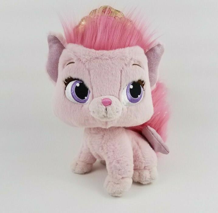 Disney Palace Pets Princess Aurora's Kitty Beauty Pink Talk & Sing Cat Plush Toy