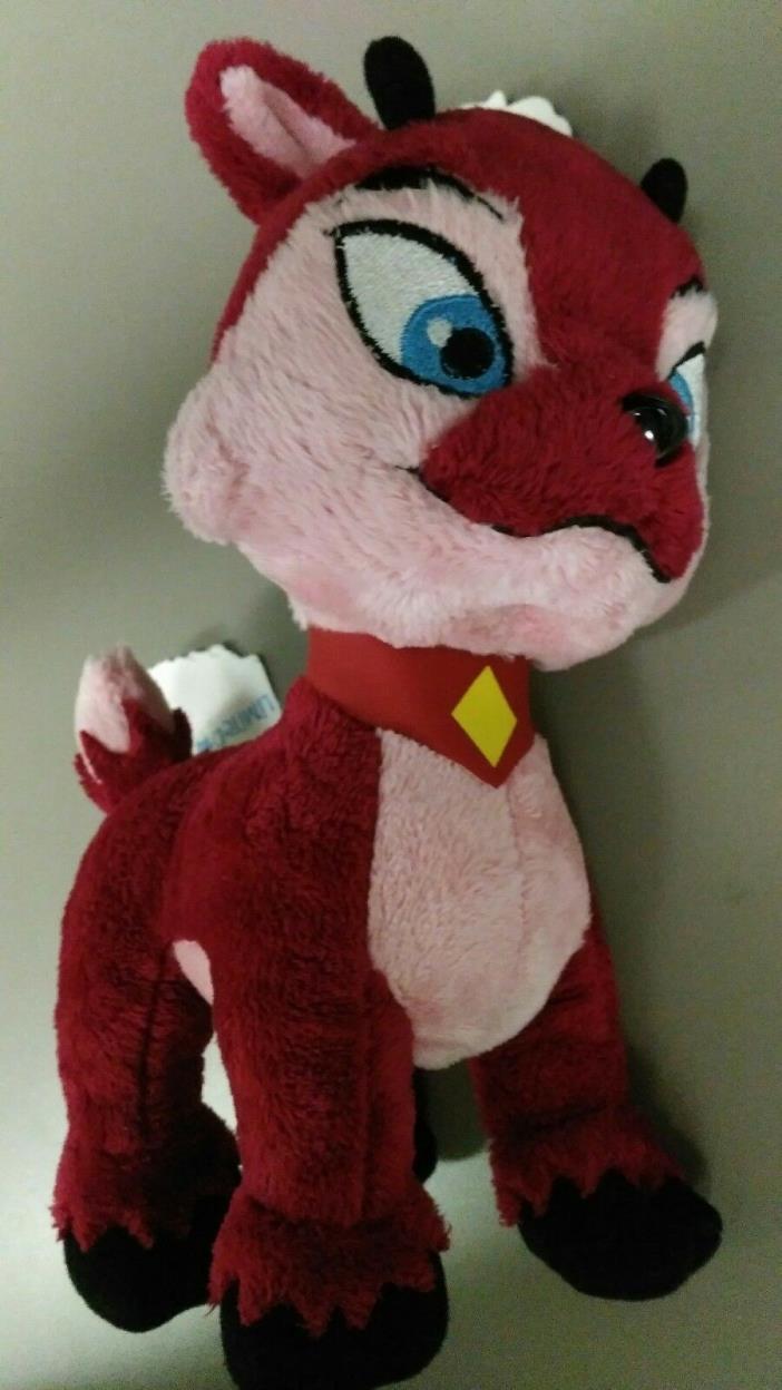 New Neopets Red Ixi Plush Stuffed Deer Animal 2006 MTV Networks with tags