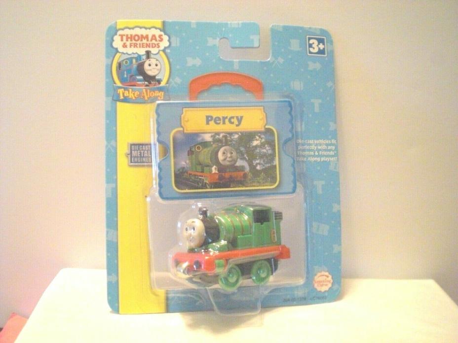 Thomas & Friends Take Along Die-cast-Metal/Magnetic Percy #6  Train Engine Only.