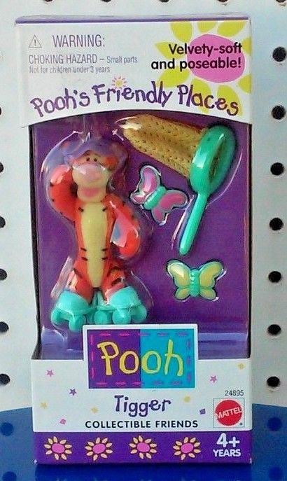 NEW - POOH'S FRIENDLY PLACES - TIGGER - COLLECTIBLE FRIENDS - MADE IN 1999