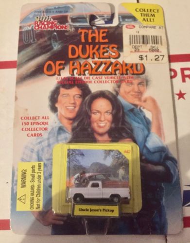 Dukes Of Hazzard 1/144 Racing Champions Uncle Jesse's Pickup Card #42