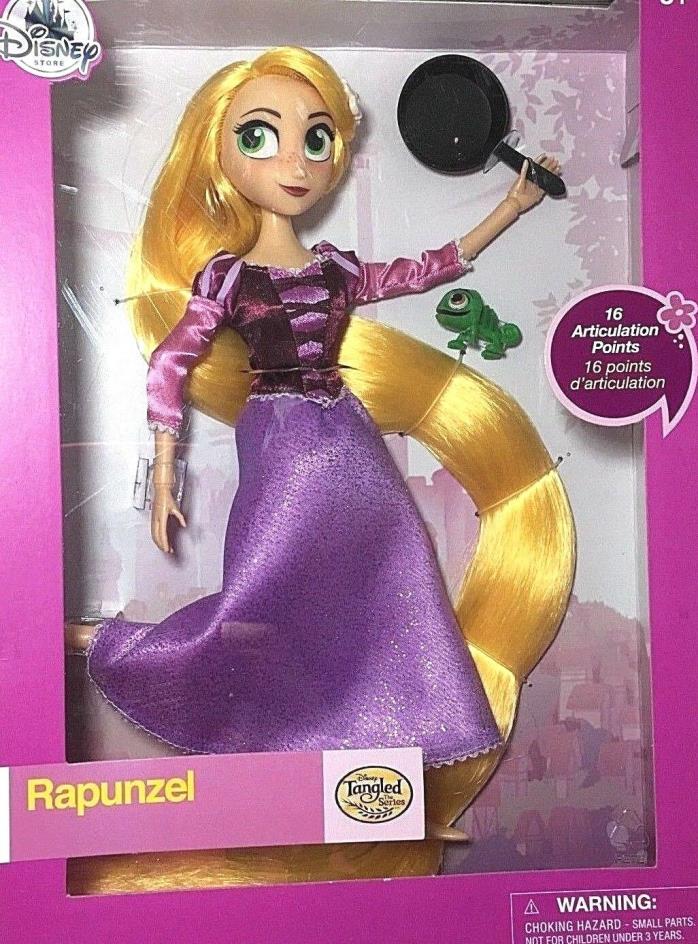 NIB Disney Store Tangled The Series Rapunzel Adventure Toy Doll Princess Figure