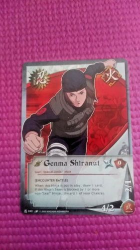 Naruto Collectible Card Game: Genma Shiranul