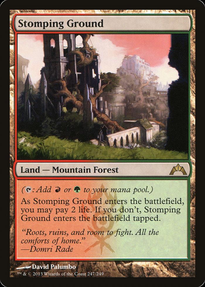 Stomping Ground x1 Gatecrash MTG SP Condition Magic the Gathering