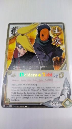 Naruto Collectible Card Game: Deidara & Tobi