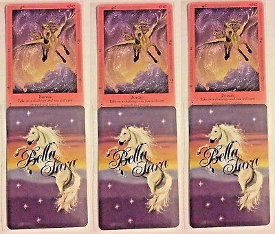 3 X BELLA SARA BOREAS PROMO P1 UNUSED 3 CARD Lot