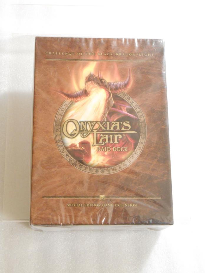 WORLD OF WARCRAFT ONYXIA'S LAIR RAID DECK. NEW.