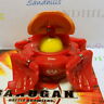 Bakugan Frosch Red Pyrus B2 Bakuswap 530G & cards