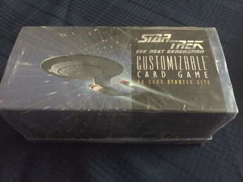 Star Trek Next Generation Decipher CCG Starter Deck Box New 1994/5