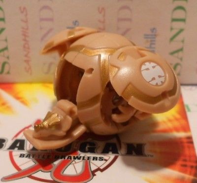 Bakugan Saurus Tan Subterra B1 Classic Open Core 400G & cards