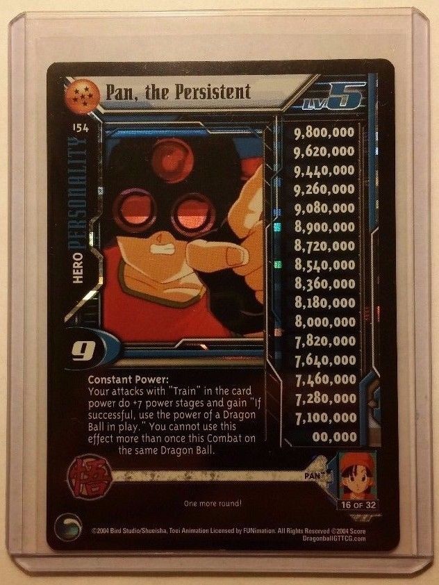 DBZ DBGT CCG TCG DRAGON BALL GT PAN THE PERSISTENT ULTRA RARE LOST EPISODES SAGA