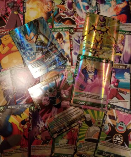 Dragon Ball Super Card Game 50 Card Lot