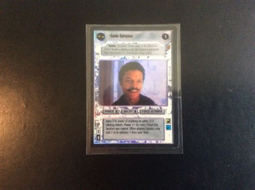 Star Wars Card Game - Lando Calrissian FOIL LS - Cloud City - SW CCG Light Side