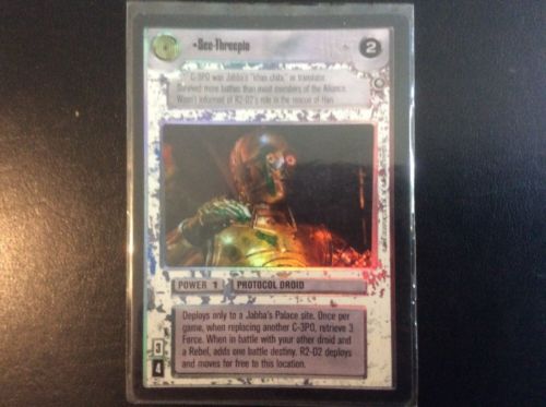 Star Wars Card Game - See-Threepio Foil LS SW CCG Light Side (C-3PO)