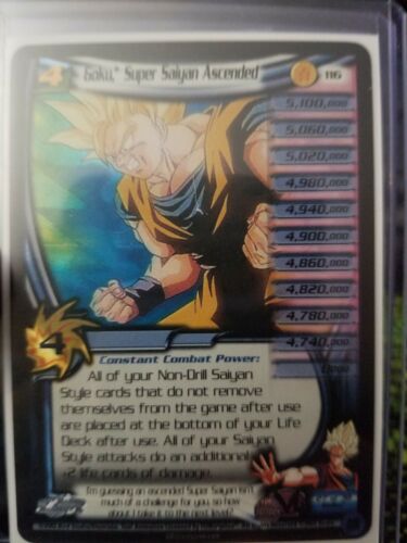 Limited Foil Goku Super Saiyan Ascended  Dbz Ccg