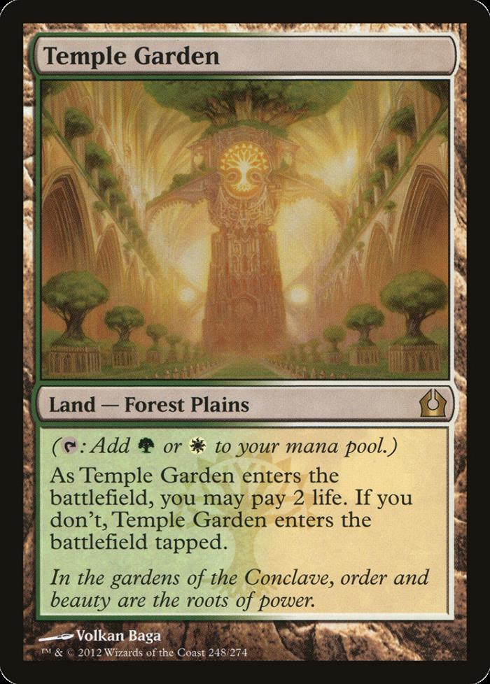 Temple Garden x1 Return to Ravnica MTG SP Condition Magic the Gathering