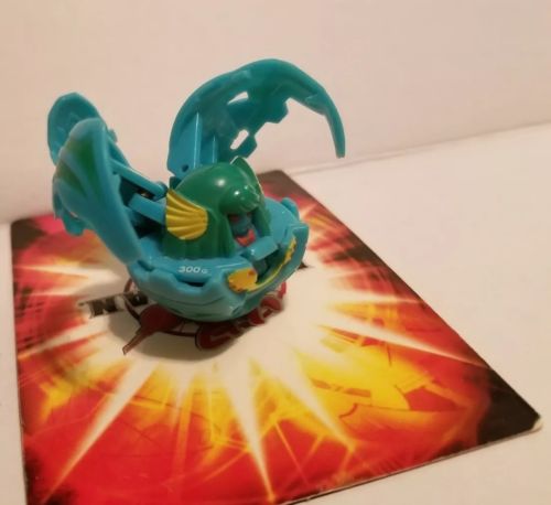 Bakugan Harpus Green Ventus B2 Bakuclear 300G & Gate Card