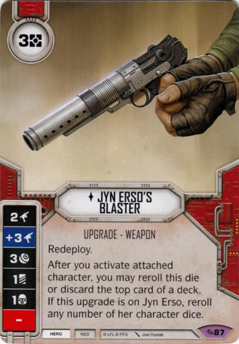 Star Wars Destiny Jyn Erso's Blaster Across the Galaxy #87