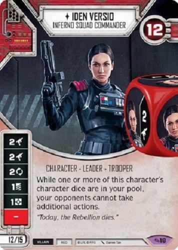 Iden Versio #18 Legendary Star Wars Destiny Across the Galaxy