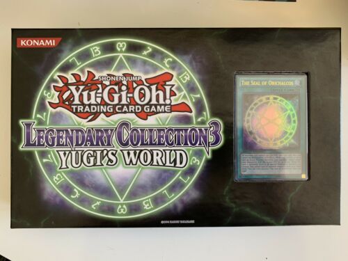 Yu-Gi-Oh! - Legendary Collection 3 Box w/ Exclusive Cards Sealed & Game Board