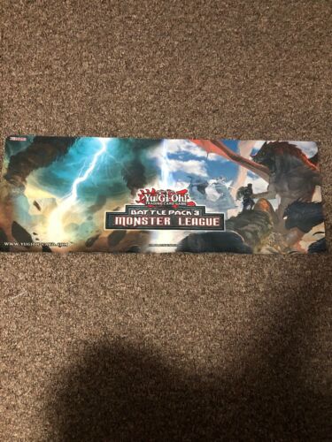 Yu-Gi-Oh! Battle Pack 3 Monster League Playmat. Used. Fantastic Condition.