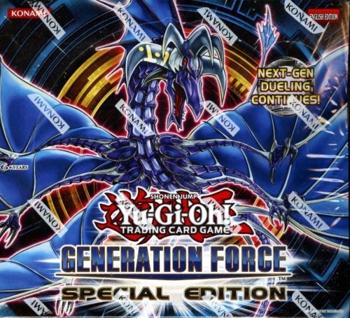 Konami Yugioh - Generation Force Special Edition Factory Sealed Box - 10 Mini Bo