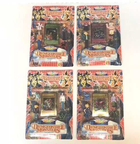 Yu-Gi-Oh Lot of 4 Dungeon Dice Monsters 1st Edition C New Sealed NIB 9370-D