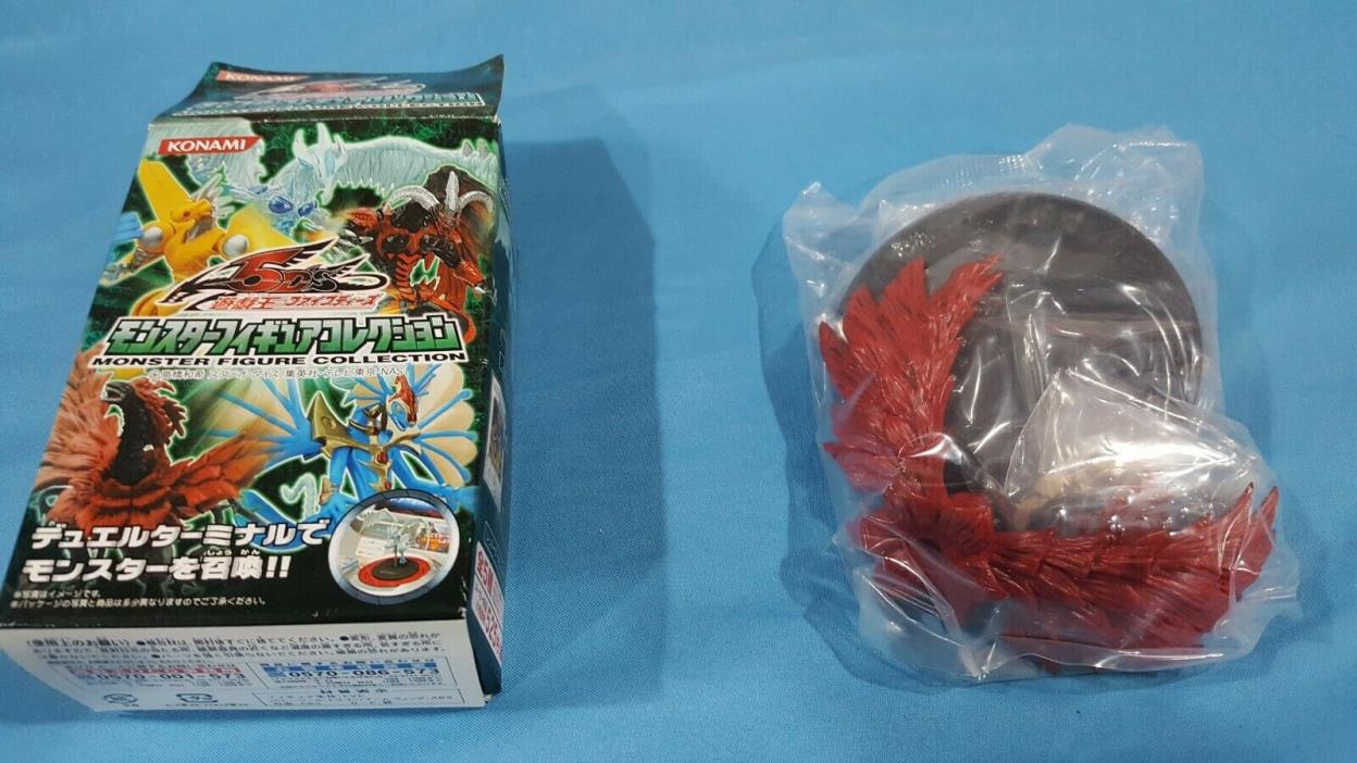 Yu-Gi-Oh! 5D's Monster Figure Collection Black Rose Dragon + Box U.S. Seller!