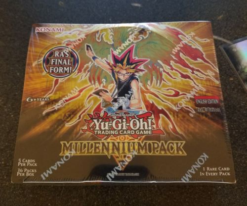 Yugioh Millenium Pack Booster Box NEW FACTORY SEALED 1st Edition