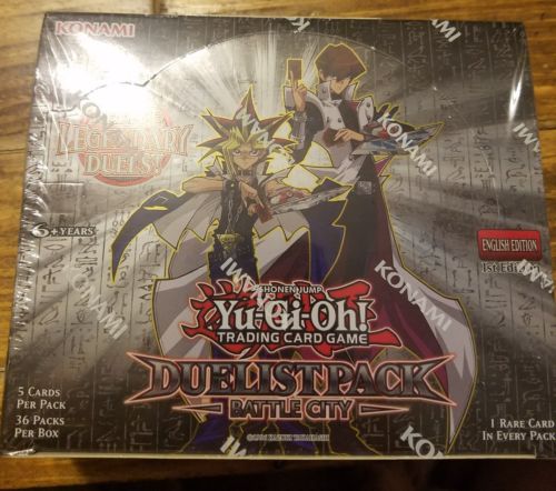 YuGiOh Battle City Duelist Pack Booster Box [Sealed] 1st Edition