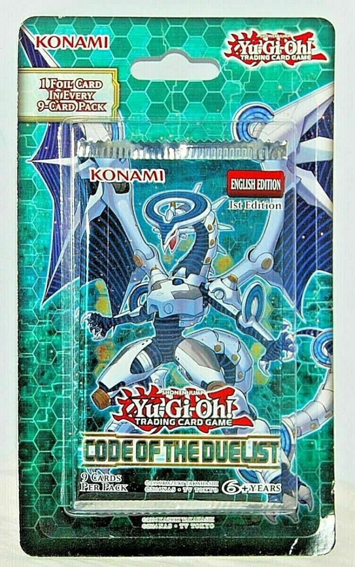 Konami Yu-Gi-Oh! Code of the Duelist single sealed packs 1st edition