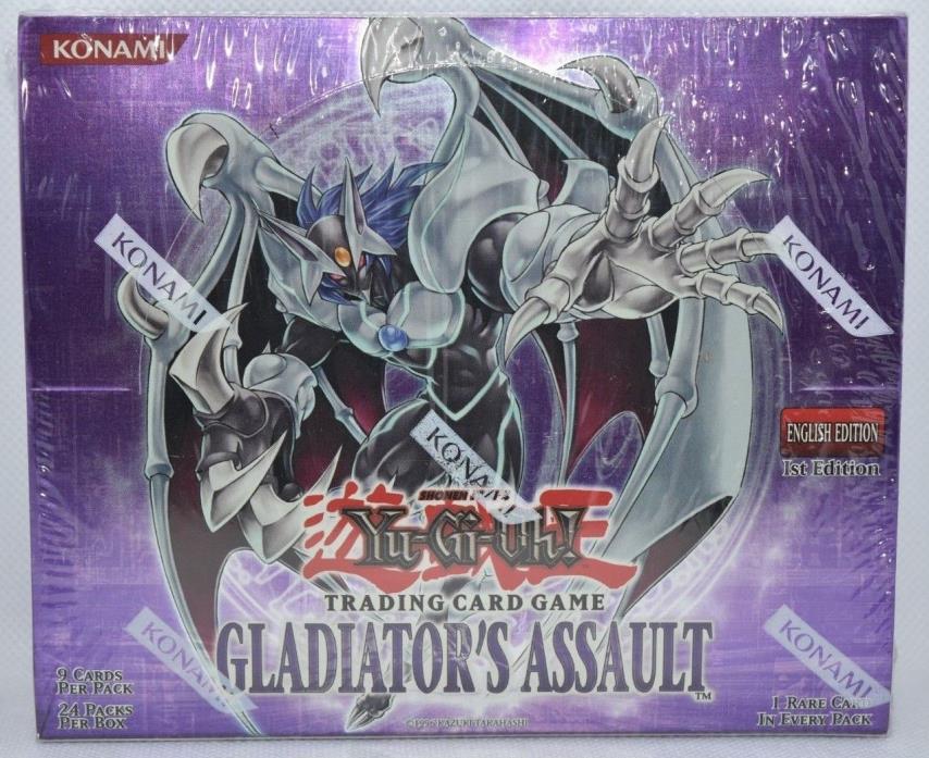 Gladiator's Assault 1st Edition Booster Box English Yugioh - Brand New Sealed