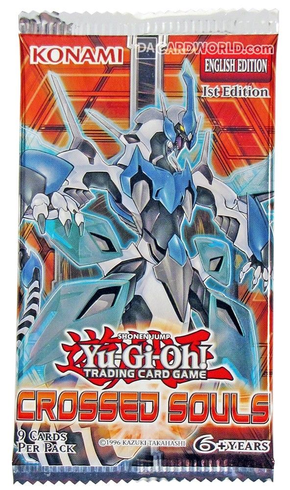Konami Yu-Gi-Oh! TCG, Shonen Jump Crossed Souls Booster Pack, New and Sealed
