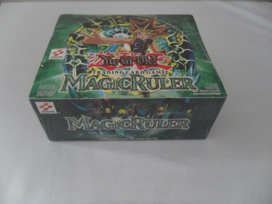 YuGiOh! - Magic Ruler - Sealed Booster Box 36ct  no tears in cellophane plastic