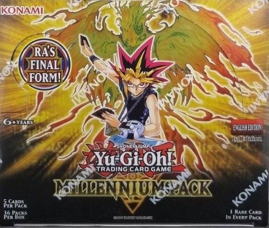 Yu-Gi-Oh! Millennium Pack 1st Edition U.S. Booster Box (Sealed)